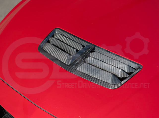 2024-UP FORD MUSTANG S650 | FRONT UPPER HOOD VENT INSERT